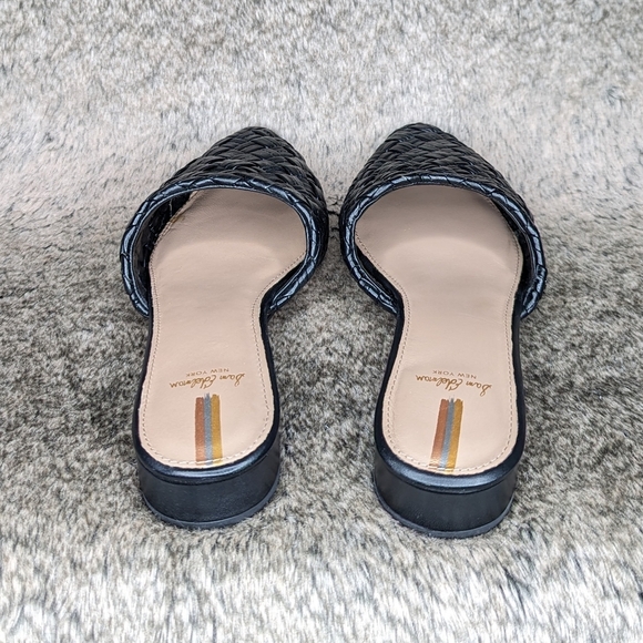 Sam Edelman Page Leather Almond Toe Mules Black Women's 8.5 - Picture 8 of 11